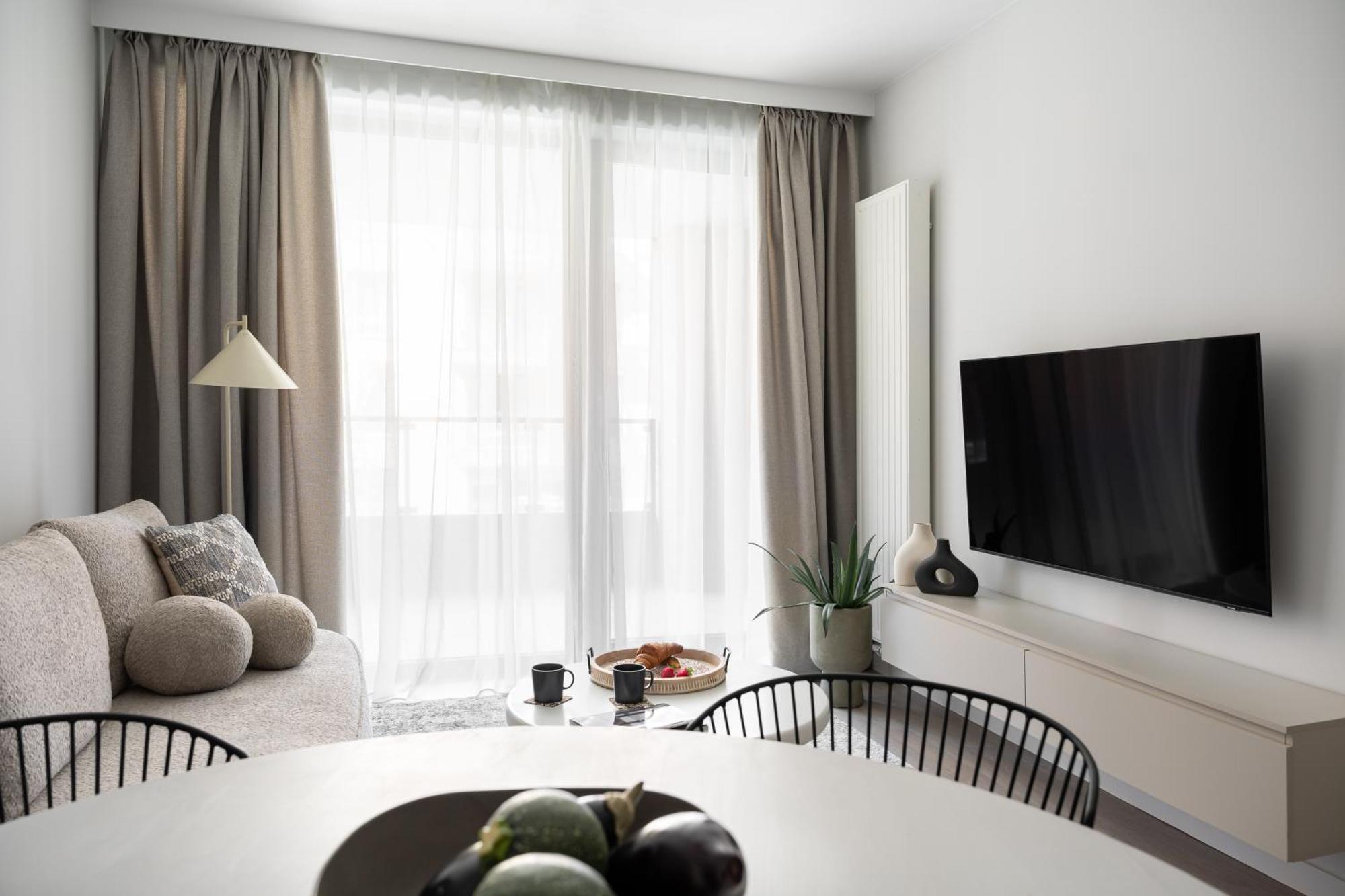 Scala 60F City Center Premium Apartments With Parking By Lion Apartments 그단스크 외부 사진