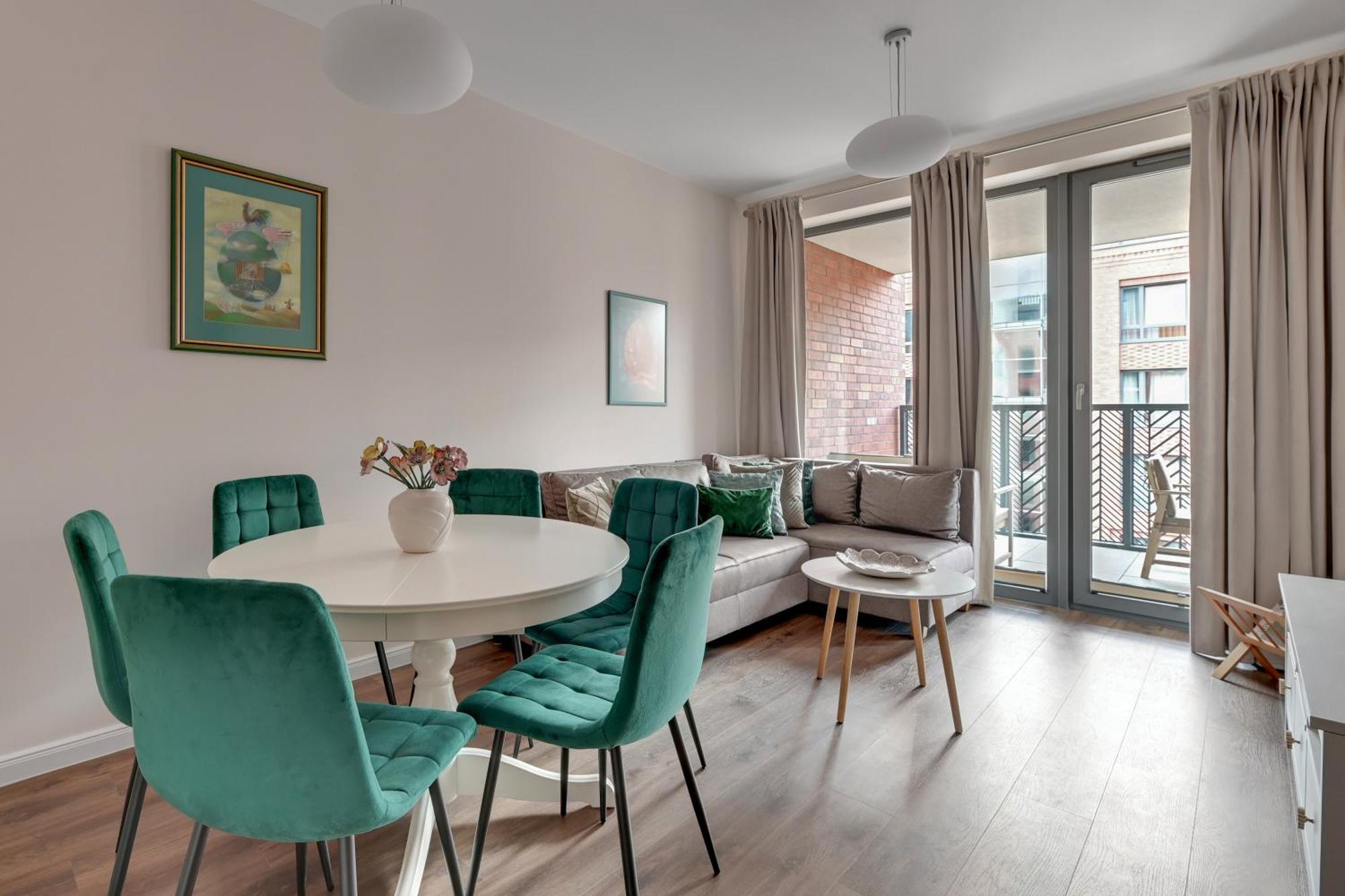 Scala 60F City Center Premium Apartments With Parking By Lion Apartments 그단스크 외부 사진