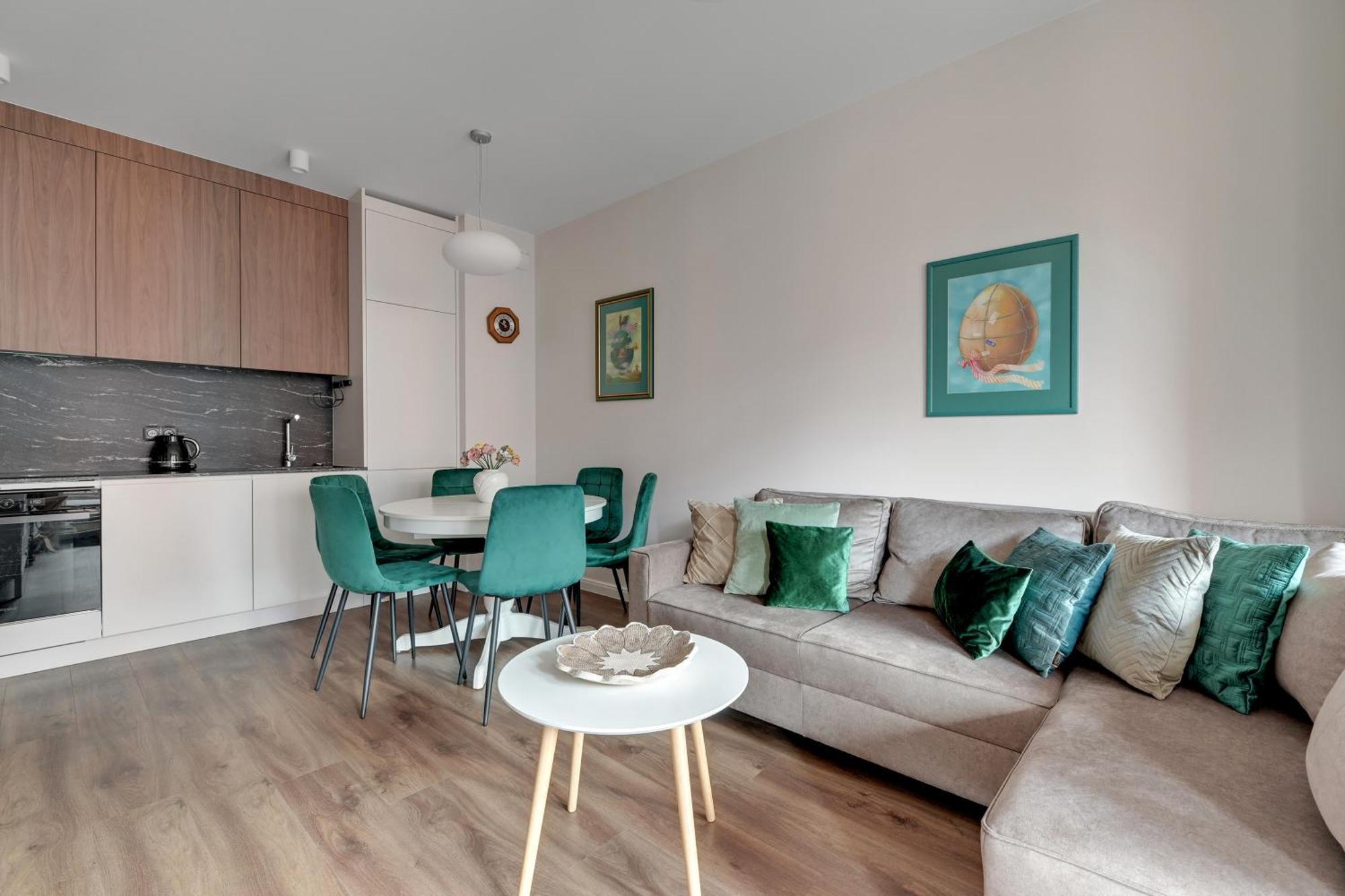 Scala 60F City Center Premium Apartments With Parking By Lion Apartments 그단스크 외부 사진